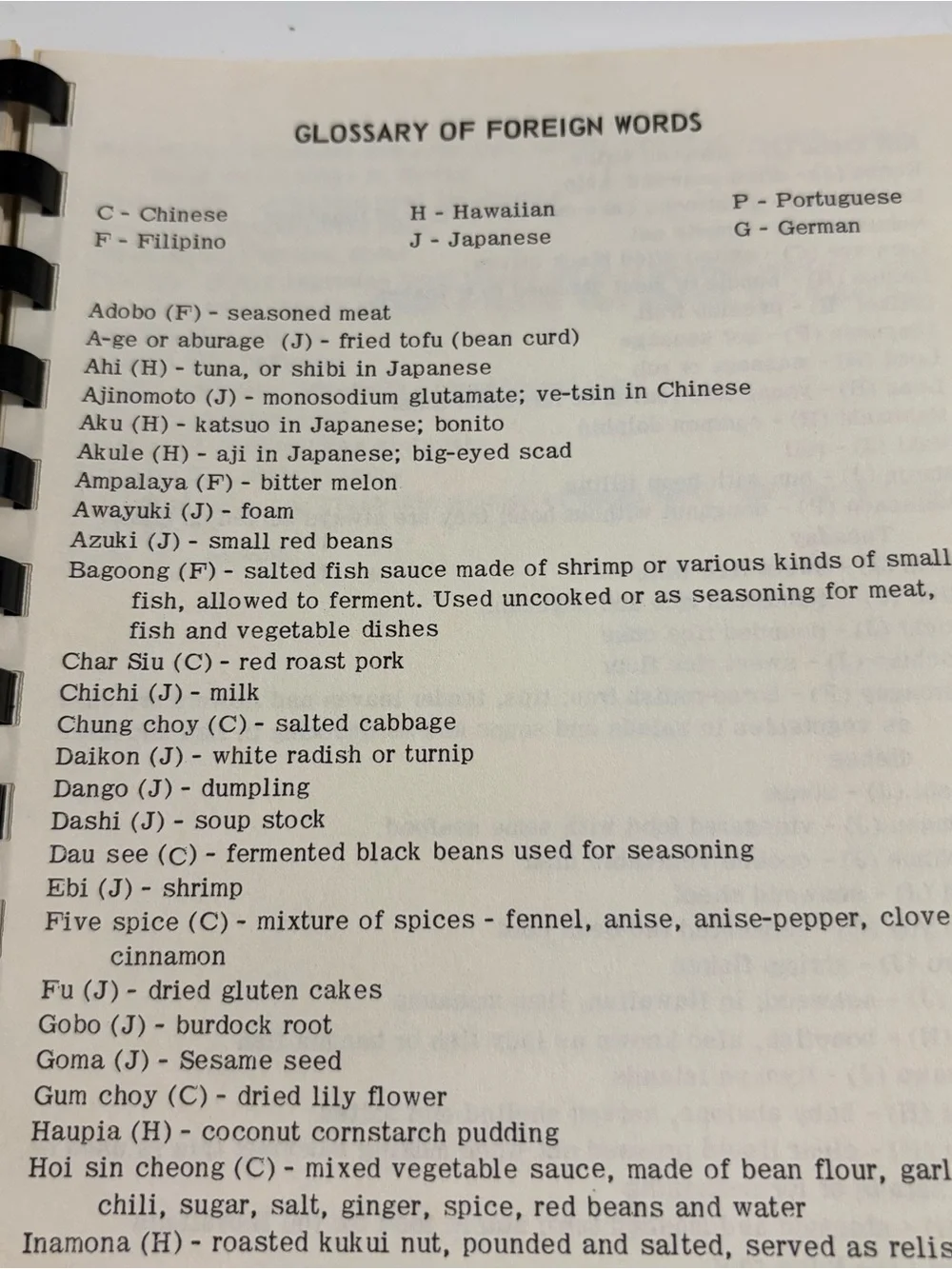 Vintage 60’s Island of Maui Hawaii Recipe Book 